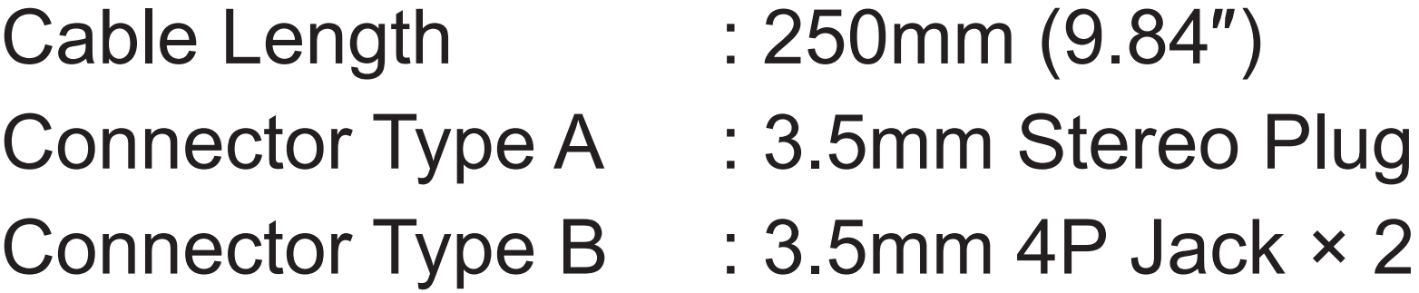כבל אודיו וידאו PRO SIGNAL PS000238 TEXT
